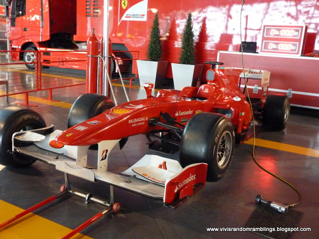 The Pit Wall Ferrari World Abu Dhabi
