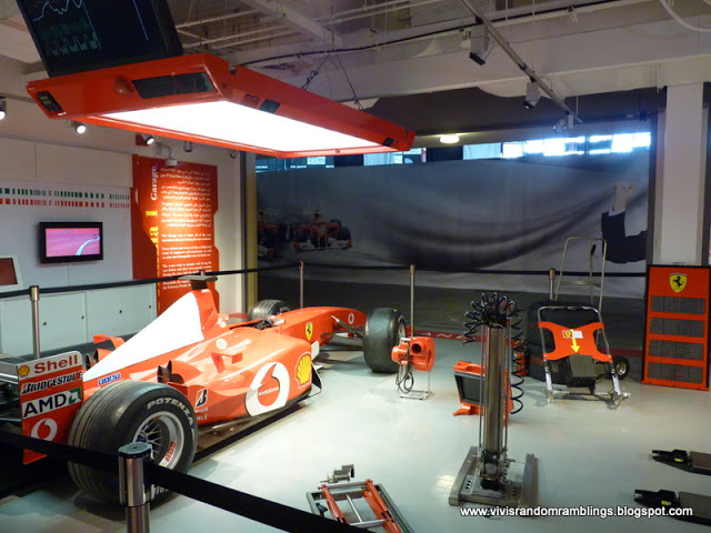 Paddock Ferrari World Abu Dhabi